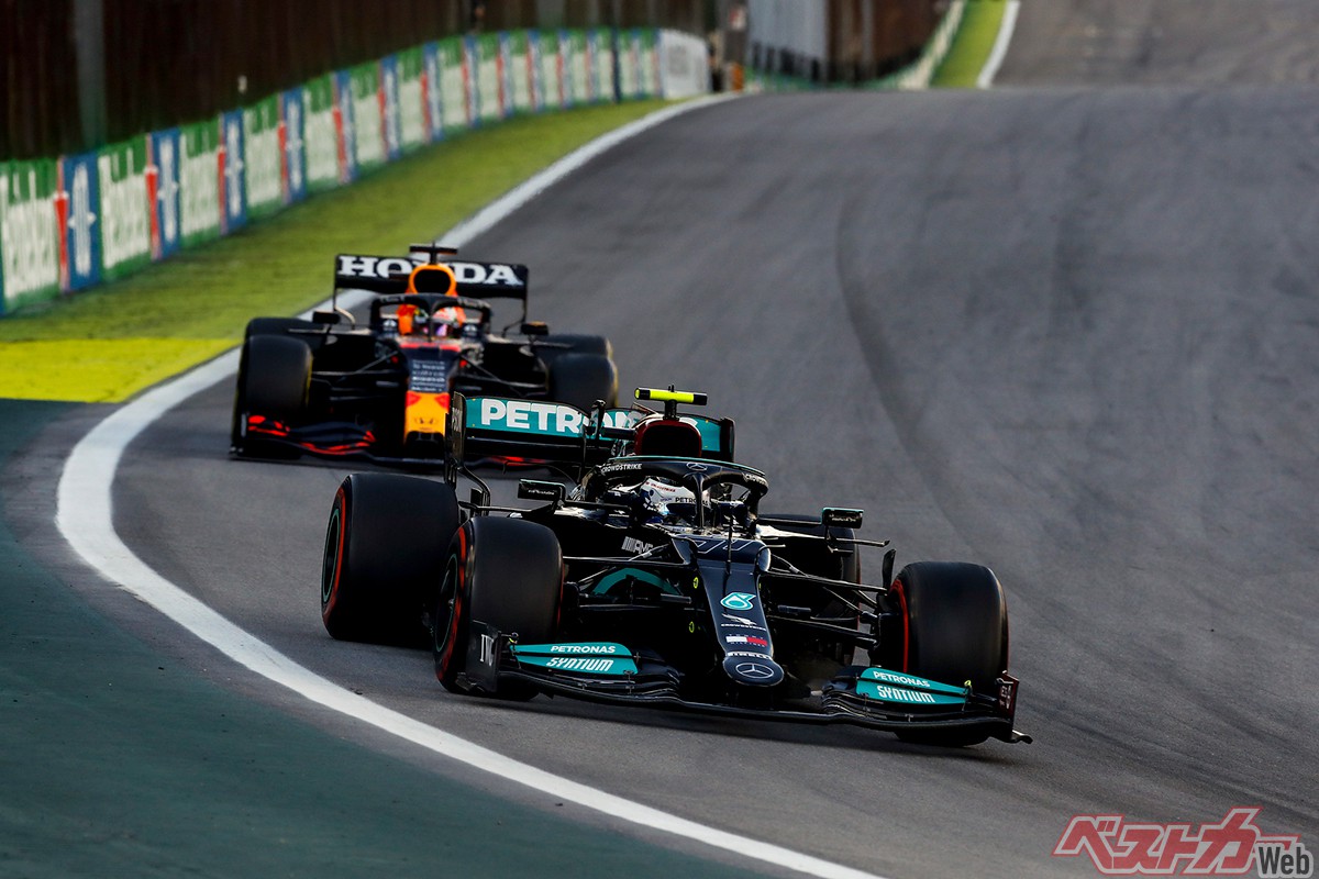 ブラジルGPでレッドブルホンダはなぜ完敗？ 驚速メルセデスの疑惑に