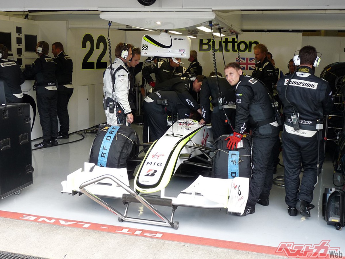 ホンダF1からブラウン・グランプリへ、そしてメルセデスに至るという